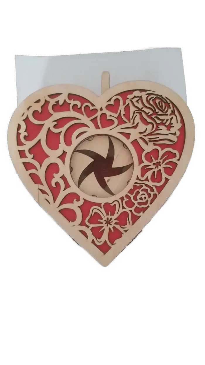 Iris eye Heart Shape gift Box - Image 2