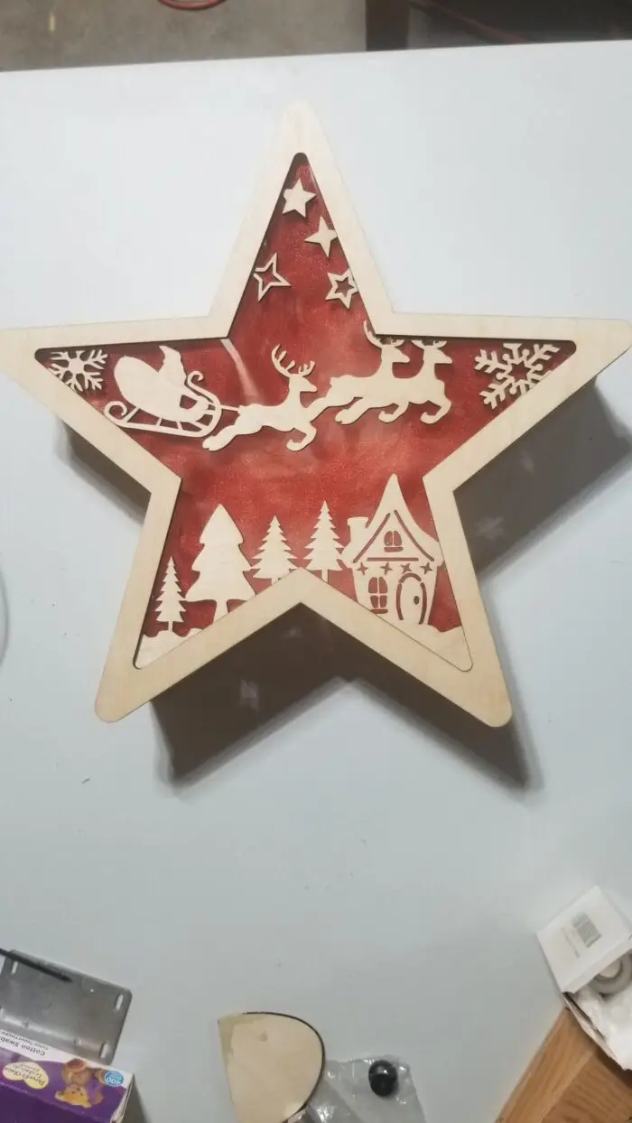 3D Christmas Star - Image 2