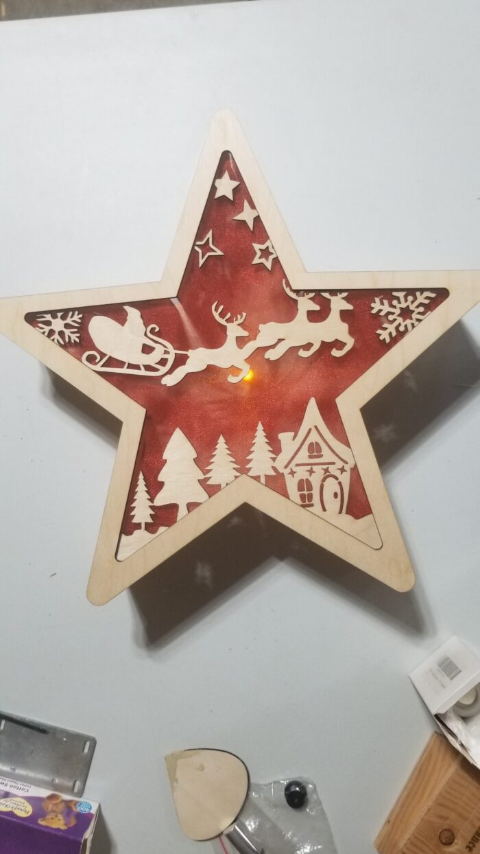 3D Christmas Star - Image 5