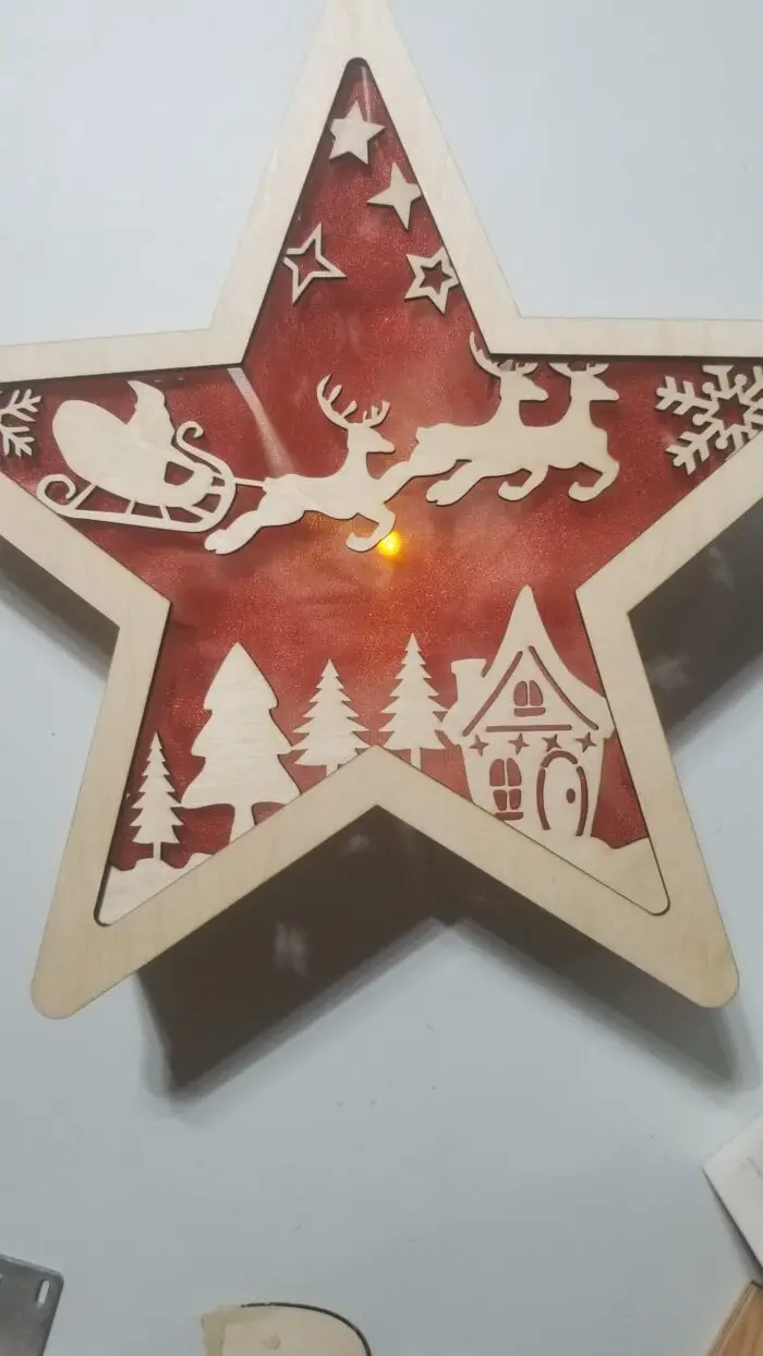 3D Christmas Star - Image 3