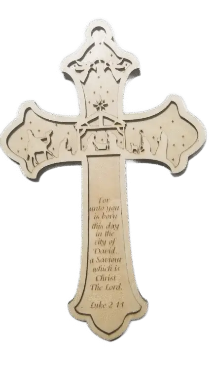 Cross Jesus and the 3 Apostles
